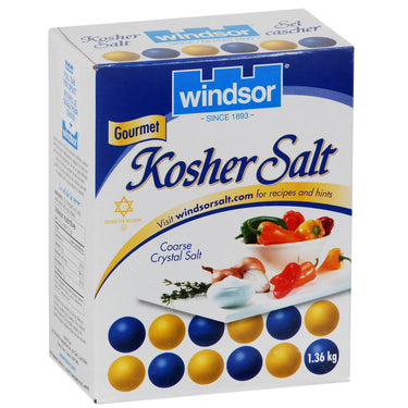 Image of COM: Salt Coarse Kosher - 12 x 1.36 Kilos